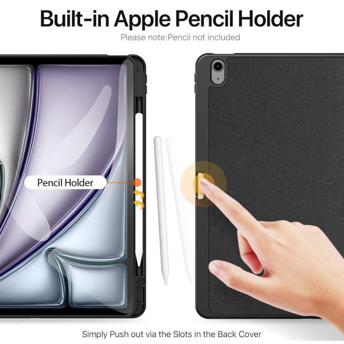 Bild 4, DUX DUCIS iPad Air 13 2025/2024 DOMO Series Fodral Svart