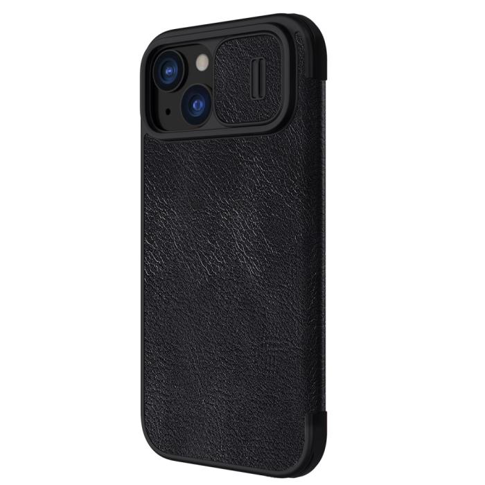 Bild 3, NILLKIN iPhone 15 Plus Fodral Qin CamShield Svart