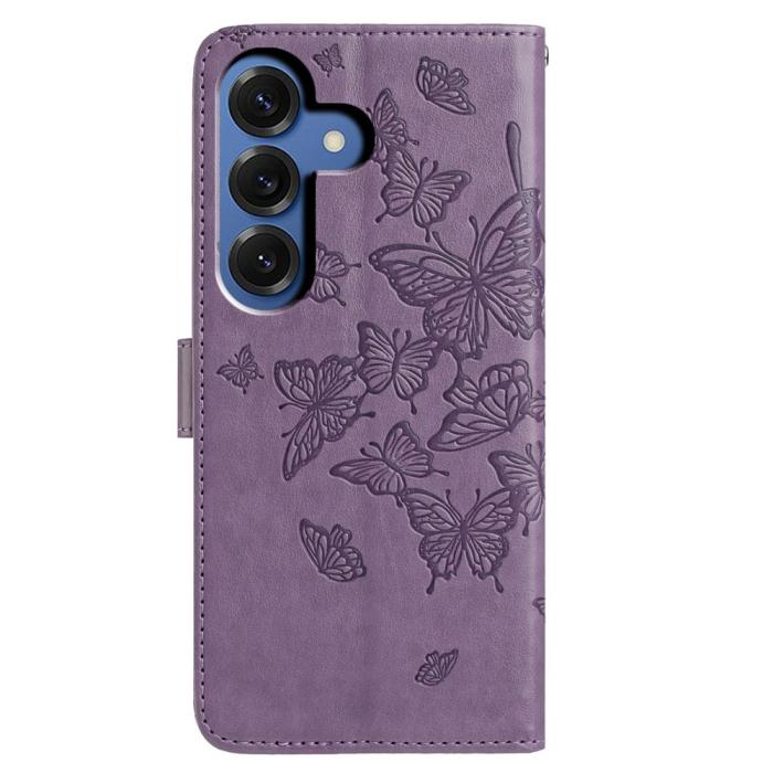 Bild 5, Samsung Galaxy S26 Fodral Fjäril Tryck Lila