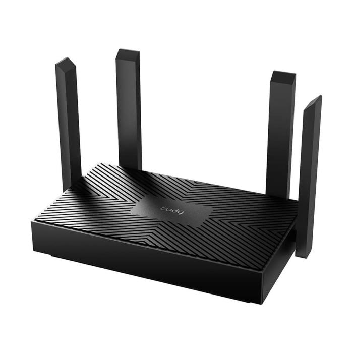 Bild 2, Cudy Wi-Fi Router WR1500 AX1500 Gigabit Mesh Svart