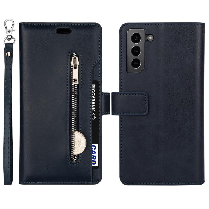 Bild 2, Samsung Galaxy S22 Plus Fodral Multifunktionell Läder Svart