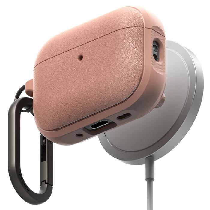 Bild 3, Ringke AirPods Pro 3 Skal MagSafe Onyx Constant Coral