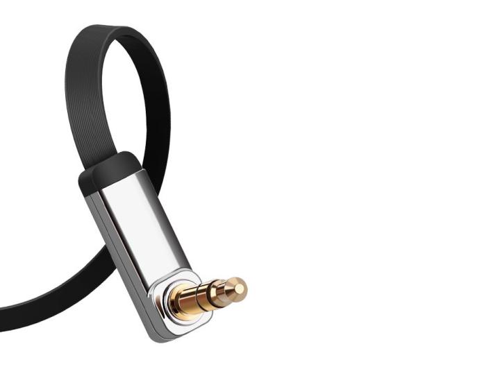 Bild 5, Ugreen 5m 3.5 mm AUX Ljudkabel Trasselfri Silver