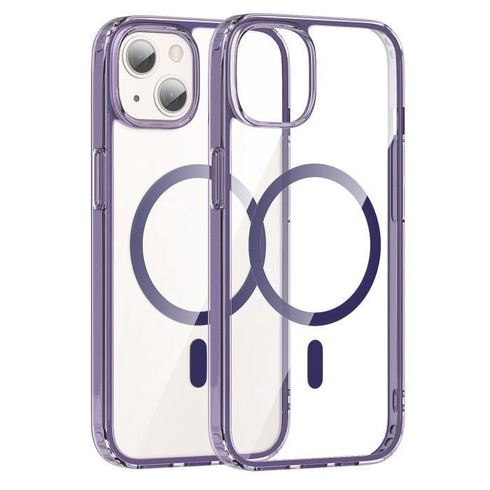 Bild 2, ColorPop iPhone 13 Skal CH MagSafe Transparent/Lila