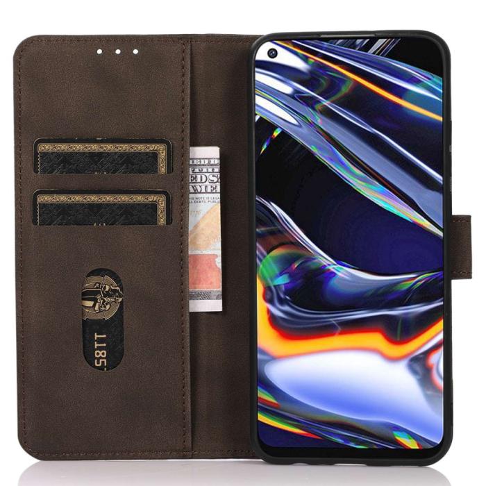 Bild 3, KHAZNEH Motorola Moto G32 Fodral Läder Brun