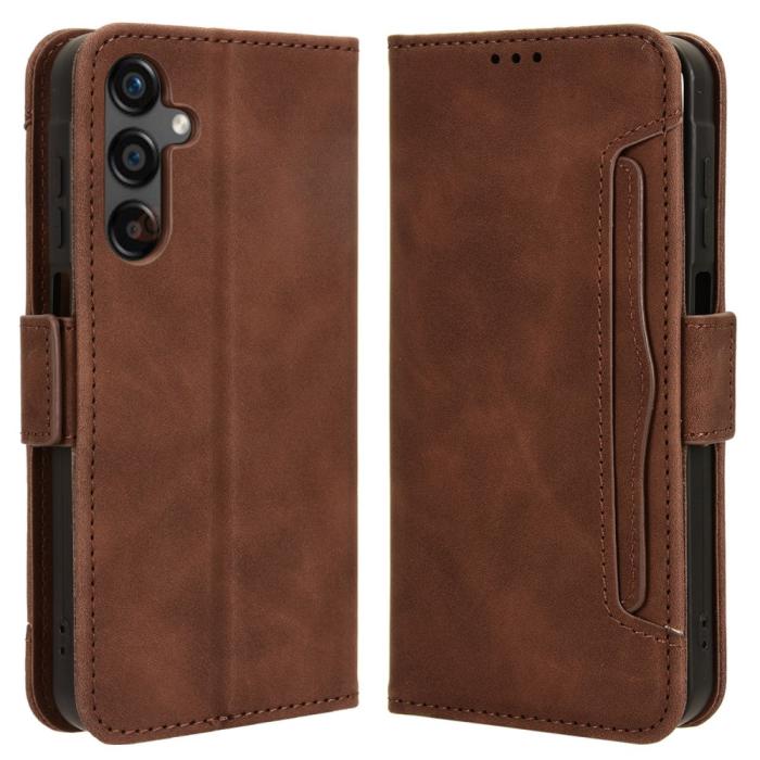 Bild 1, Samsung Galaxy A25 5G Fodral Med Avtagbart Kortfodral Brun