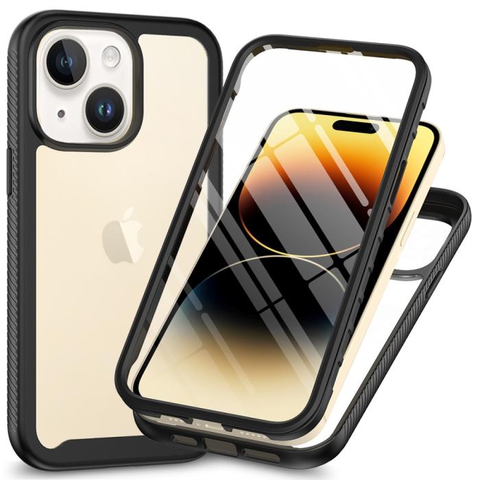 Bild 1, iPhone 15 Plus Skal 360 Hybrid Defense Svart