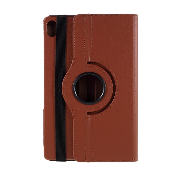 Bild 3, Lenovo Tab P11 / P11 Plus - 360° Rotation Fodral - Brun