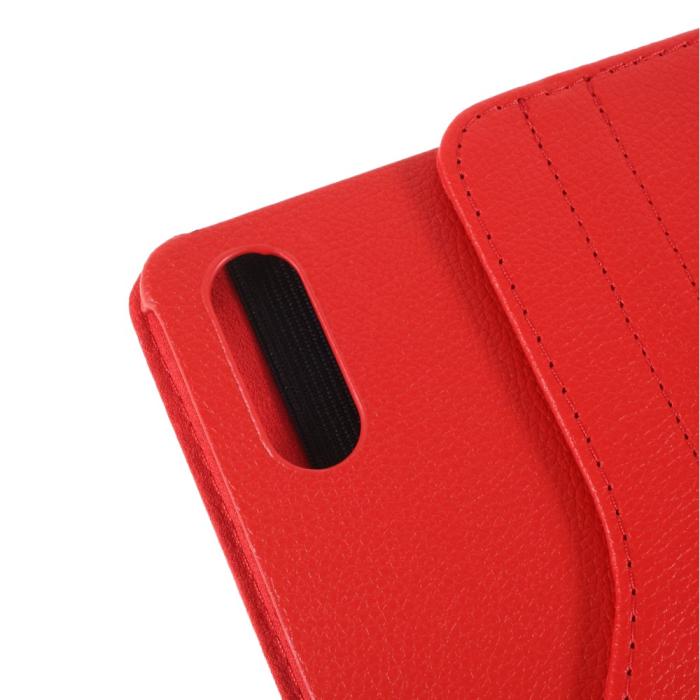 Bild 5, Lenovo Tab P11 Pro - 360° Rotation Fodral - Röd
