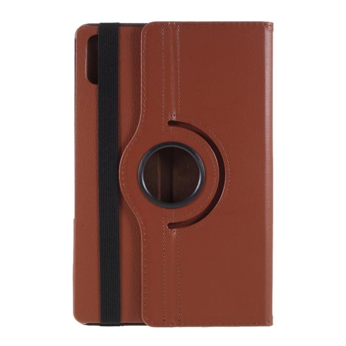 Bild 2, Lenovo Tab P11 Pro - 360° Rotation Fodral - Brun