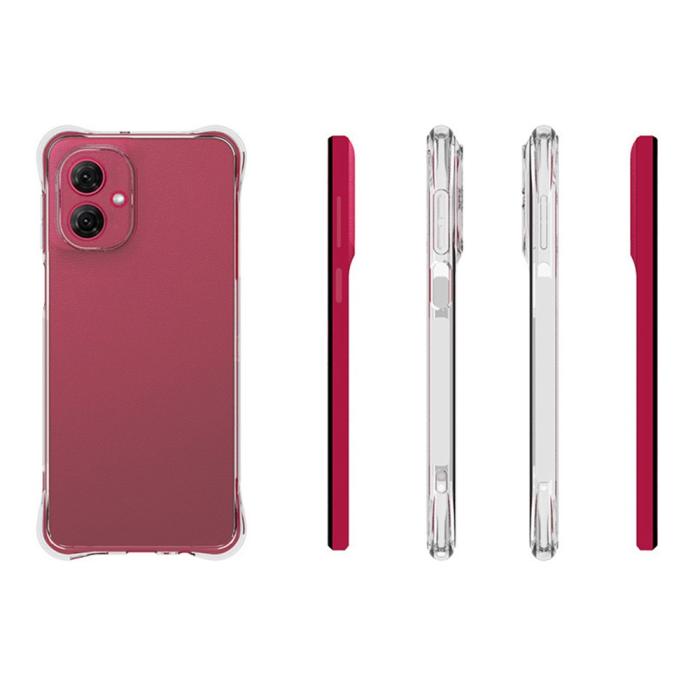 Bild 4, Motorola Moto G55 5G Skal TPU Shockproof Transparent