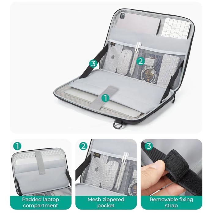 Bild 5, Tech-Protect Laptop Fodral 15-16