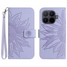 Xiaomi 17T Pro Fodral L&auml;der Solros Lila