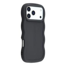 iPhone 17 Pro Mobilskal Wavy Svart