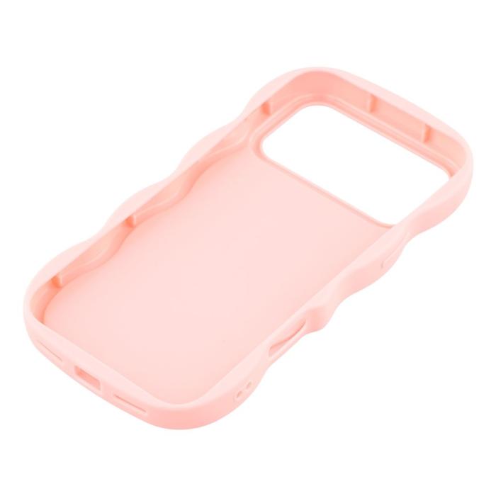 Bild 6, iPhone 17 Pro Max Mobilskal Wavy Ljus Rosa