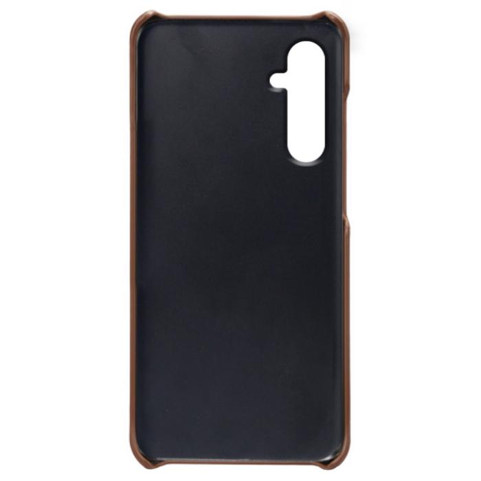Bild 4, Samsung Galaxy A15 5G Skal Läderbelagt Med Kortfack Brun