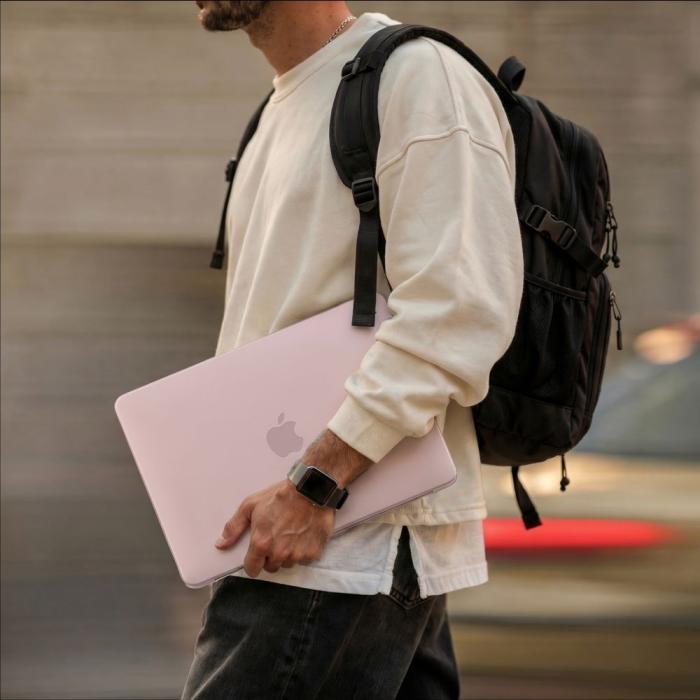 Bild 5, Tech-Protect MacBook Neo 13 2026 Skal SoftShell Matt Blush