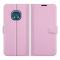 Nokia XR20 Fodral Litchi Läder Ljus Rosa