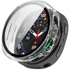 Galaxy Watch 8 40 mm Skal Med Sk&auml;rmskydd Transparent