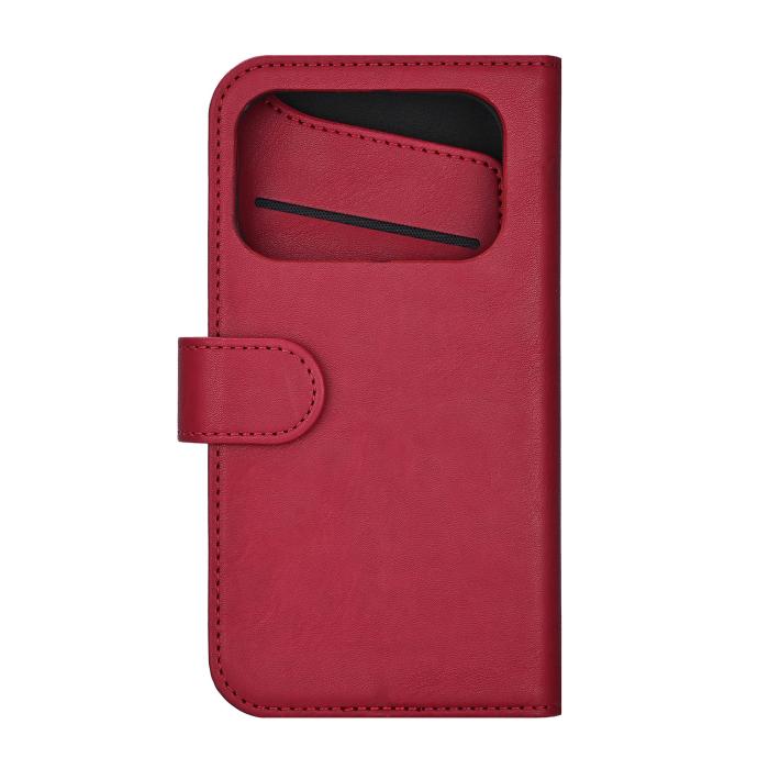 Bild 2, Gear iPhone 17 Pro Fodral MagSafe Läder Deep Red
