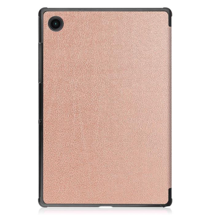 Bild 2, Samsung Galaxy Tab A8 10.5 (2021) Fodral Tri-Fold Shockproof Roséguld