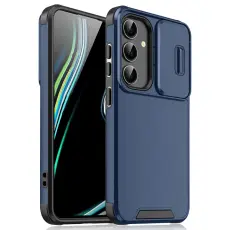 Samsung Galaxy A37 5G Skal Hybrid Armor CamCover Bl&aring;