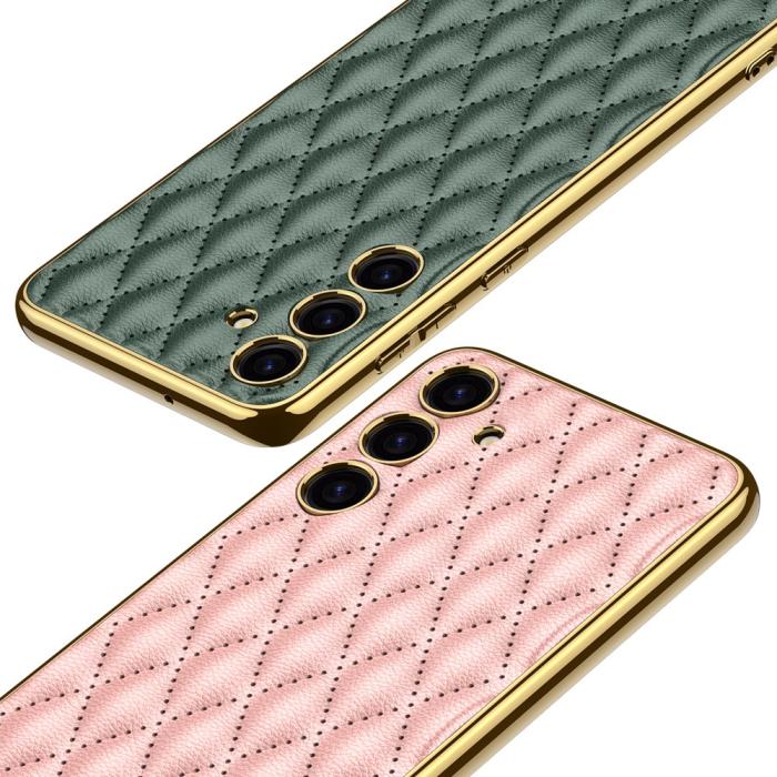 Bild 4, GKK Galaxy S24 Plus Skal Diamond Hybrid Läder Lila