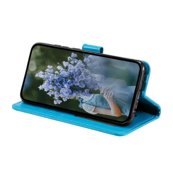 Bild 4, Motorola Moto G04 4G/G24 4G Fodral Mandala Blå