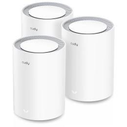 Cudy Mesh Solution M3000 3-pack AX3000 Gigabit Wi-Fi 6 2.5G Vit