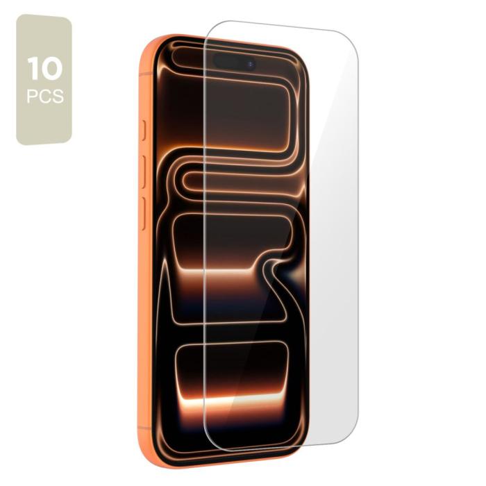 Bild 4, T-P iPhone 17 Pro Max/16 Pro Max 10-PACK Skärmskydd Härdat Glas