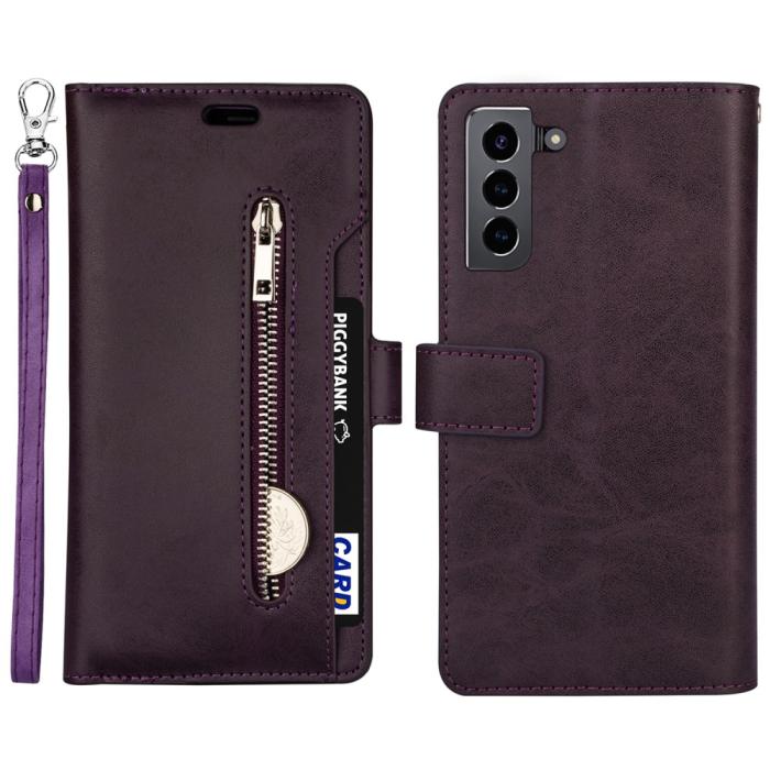 Bild 4, Samsung Galaxy S22 Plus Fodral Multifunktionell Läder Svart