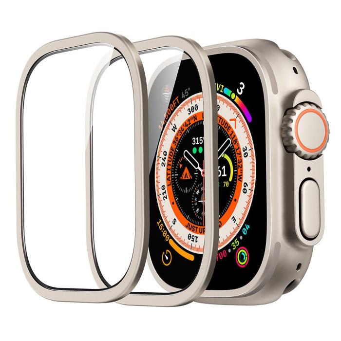 Bild 3, ESR Appe Watch Ultra 49 mm 2-PACK Armorite Härdat Glas Titanium