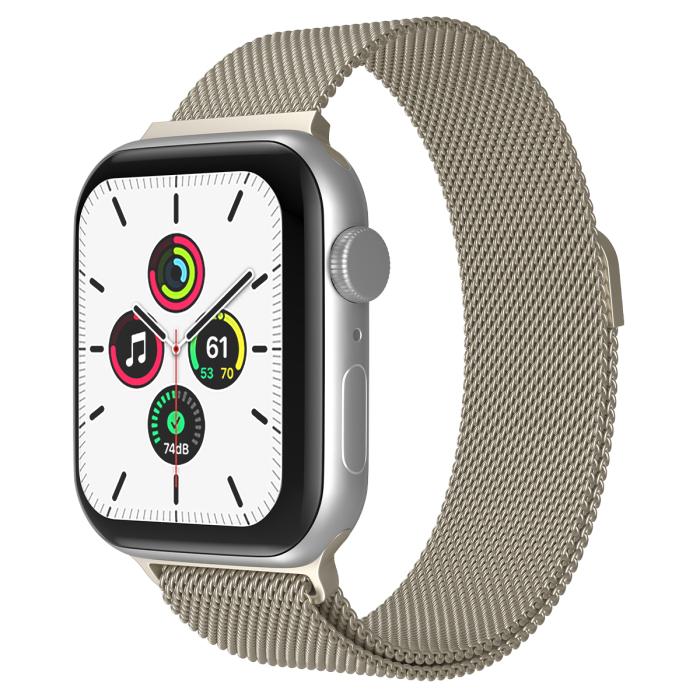 Bild 2, ColorPop Milanese Loop Metall Armband Apple Watch 38/40/41 mm