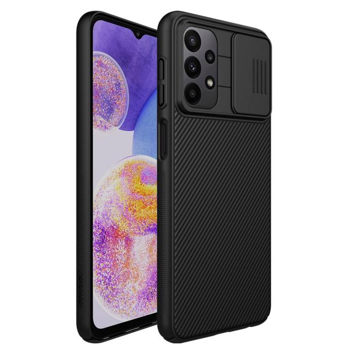 Bild 1, NILLKIN Samsung Galaxy A23 5G Skal CamShield Svart