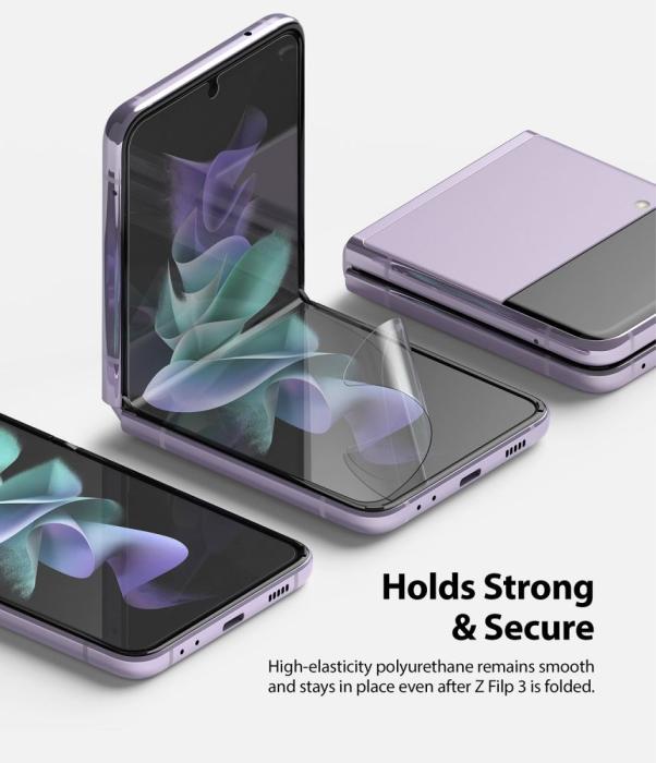 Bild 3, Ringke Galaxy Z Flip 3 2-PACK ID Skärmskydd Skyddsfilm
