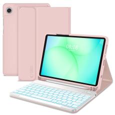 Tech-Protect Galaxy Tab A11/A9 Fodral SC Tangentbord Rosa