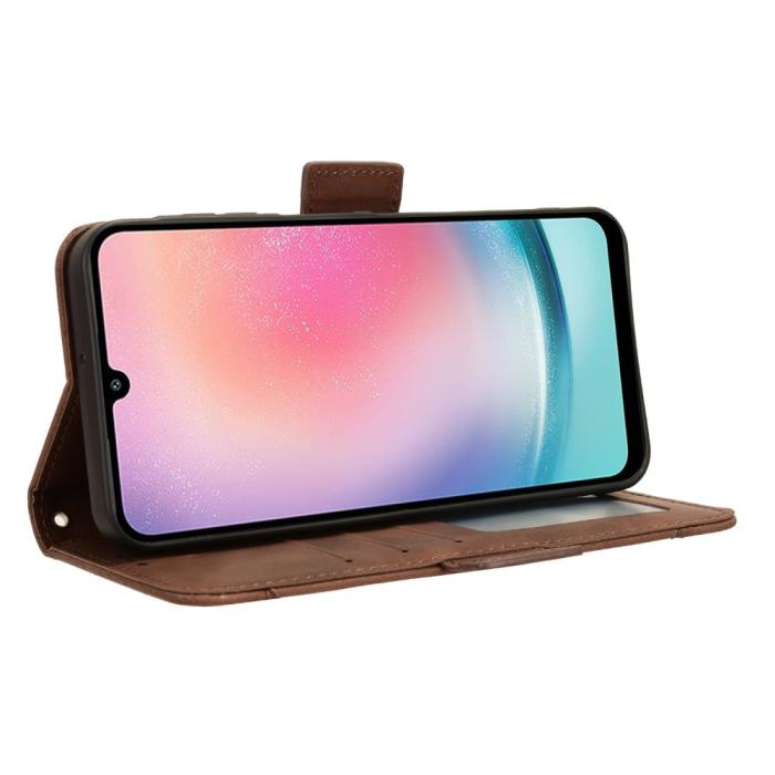 Bild 4, Samsung Galaxy A25 5G Fodral Med Avtagbart Kortfodral Brun
