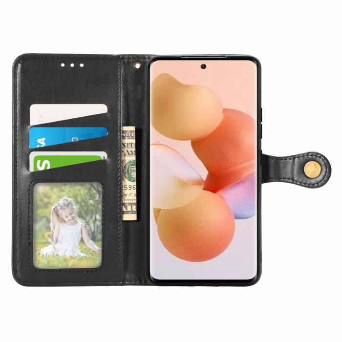 Bild 2, Xiaomi 12T / 12T Pro Fodral Magnetisk Mässing Svart
