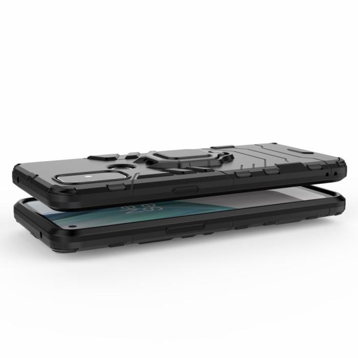 Bild 5, OnePlus Nord N10 5G - Hybrid Ring Skal - Svart