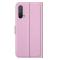 OnePlus Nord CE 5G - Litchi Läder Fodral - Ljus Rosa