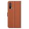 OnePlus Nord CE 5G - Litchi Läder Fodral - Brun
