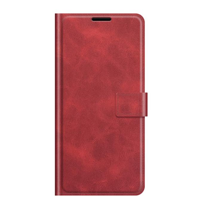 Bild 2, OnePlus Nord CE 5G - Solid Läder Fodral - Röd