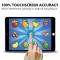iPad 10.2 2019/2020/2021 Heltäckande skärmskydd i härdat glas Svart