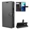 OnePlus 7T Pro - Litchi Plånboksfodral - Svart