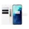 OnePlus 7T Pro - Litchi Plånboksfodral - Vit