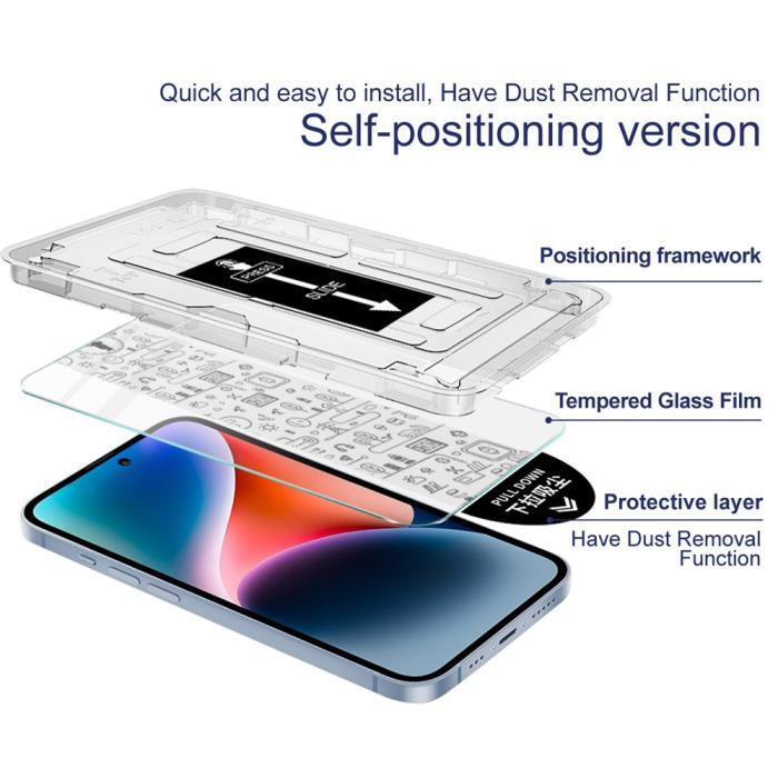 Bild 4, IMAK Xiaomi 15T / 15T Pro Skärmskydd Härdat Glas