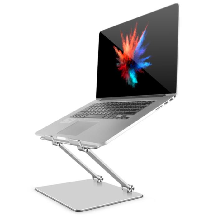 Bild 1, Justerbart Laptop Ställ Aluminium Silver