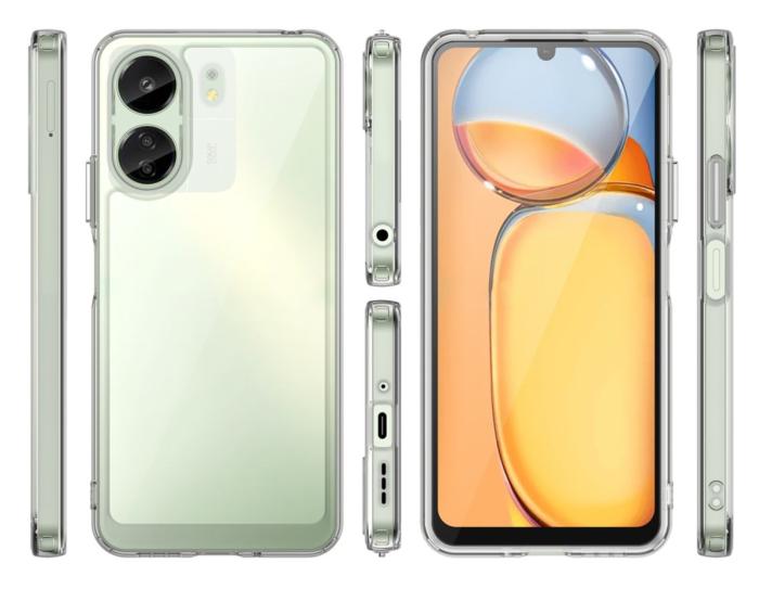Bild 2, Xiaomi Redmi 13C 4G Skal Transparent TPU
