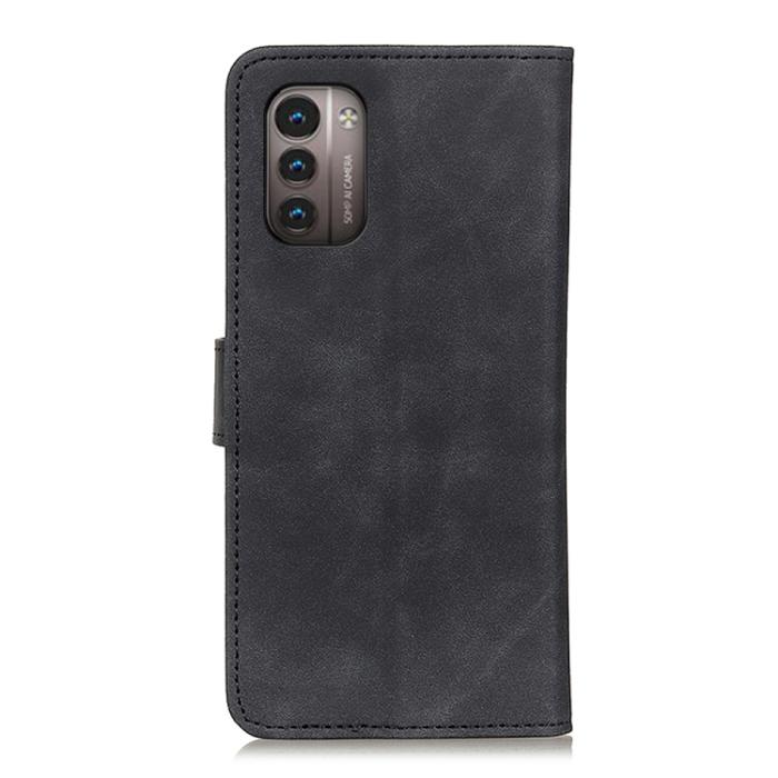 Bild 3, KHAZNEH Nokia G11 / G21 Fodral Retro Svart