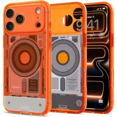 Spigen iPhone 18 Pro / 17 Pro Skal MagSafe C-One Tangerine
